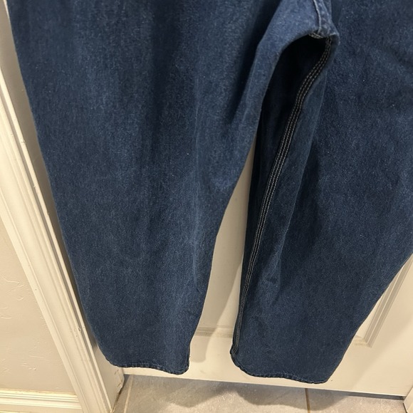 Key Imperial Overalls Mens 44x29 Denim Workwear Carpenter Utility "Read" - Picture 4 of 16